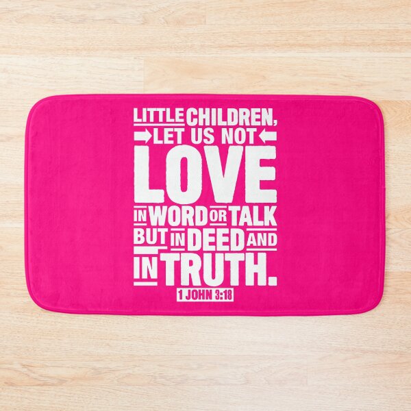 Item preview, Copy of 1 John 3:18 designed and sold by plushism.
