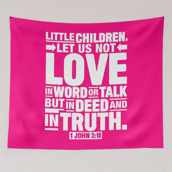 Item preview, Copy of 1 John 3:18 designed and sold by plushism.
