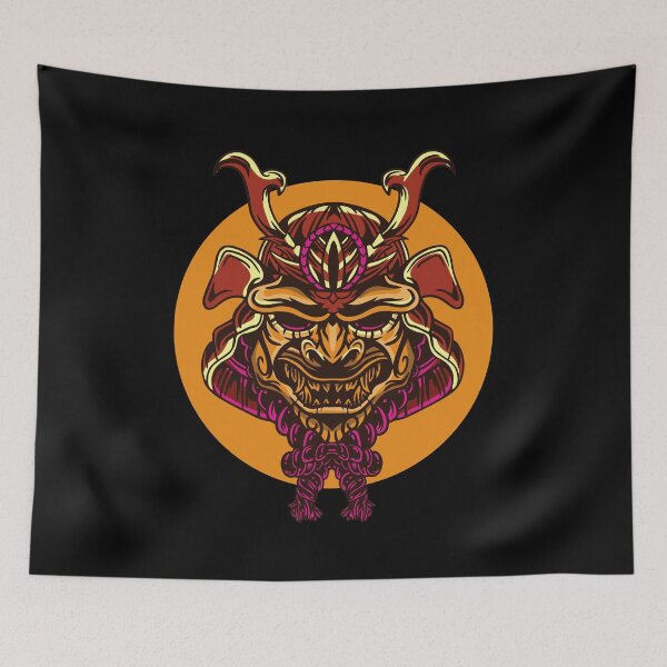 Item preview, Japanese Sun Samurai Helmet Samurai Mask designed and sold by FalkDania.