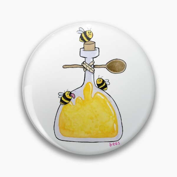 Item preview, Honey Potion Bottle designed and sold by ajarofbeesart.