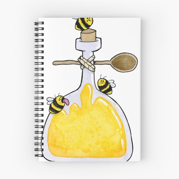 Item preview, Honey Potion Bottle designed and sold by ajarofbeesart.