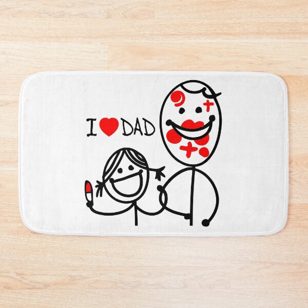 Item preview, DAD AND FATHERS DAY - I LOVE YOU DADDY, FROM YOUR FAVORITE GIRL designed and sold by KHAOTICSHOP.