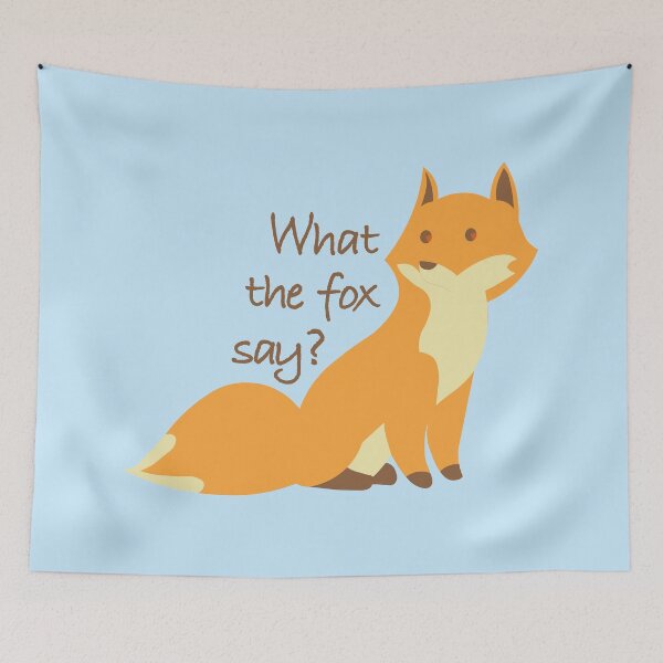 Item preview, What the fox say? designed and sold by HouseOfBert.