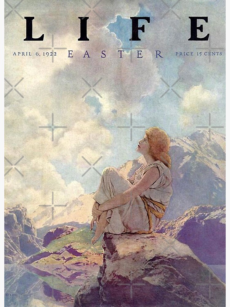 Maxfield Parrish. Morning. Life magazine, Easter, 1922.