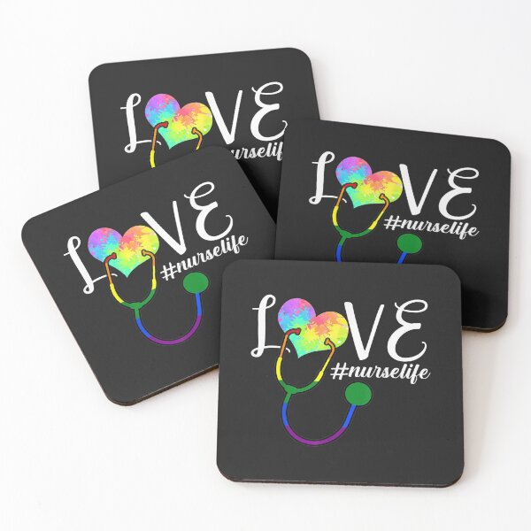 Item preview, Nurse Life RN LPN CNA Healthcare Cheetah Heart LGBT Flag designed and sold by alyssanmpmju.