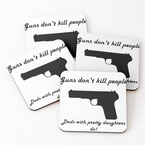 Item preview, Guns dont kill people designed and sold by charmaine pettigrew.