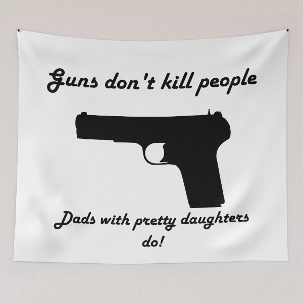 Item preview, Guns dont kill people designed and sold by charmaine pettigrew.