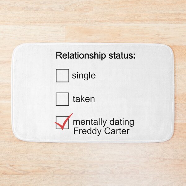 Item preview, Mentally dating Freddy Carter designed and sold by FanArtCollages.