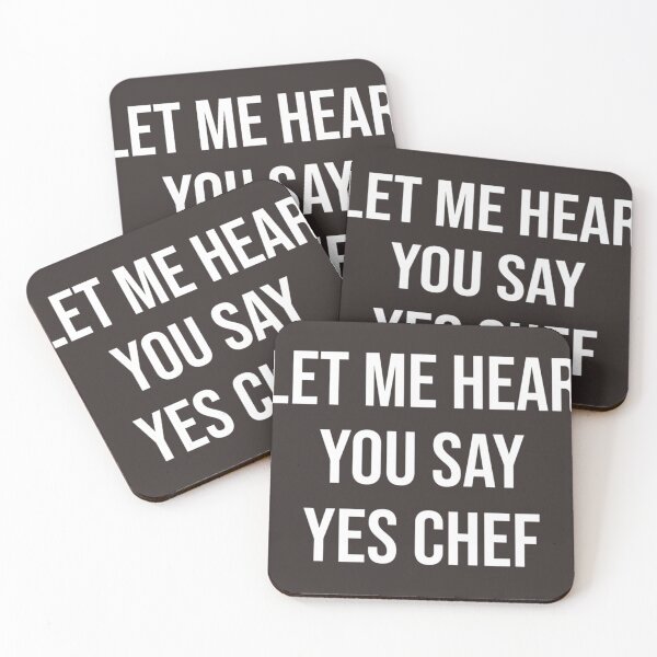 Item preview, Let Me Hear You Say Yes Chef  | Chef shirt | Chef T-Shirt designed and sold by chefstores.