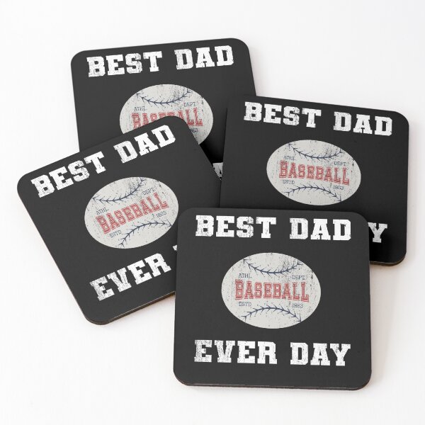 Artikelvorschau, Baseball Best Dad Ever Day entworfen und verkauft von Wildchagapicker.