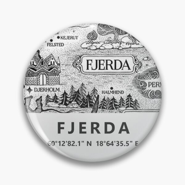 Item preview, Map of Fjerda designed and sold by lookinpretty.