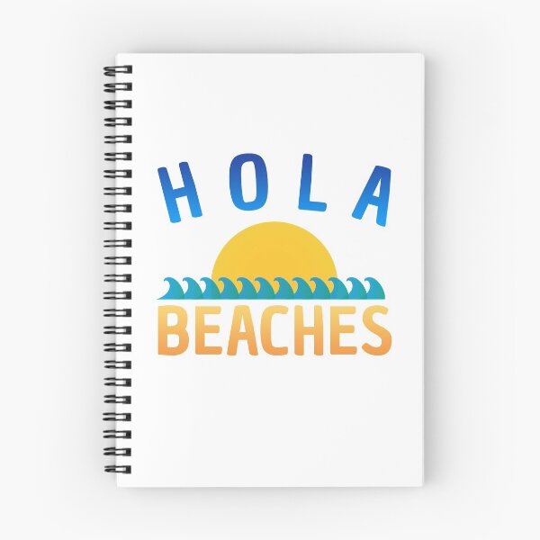 Item preview, Hola Beaches Summer Beach Funny Slogan Vacation Quote designed and sold by sillyquestions.