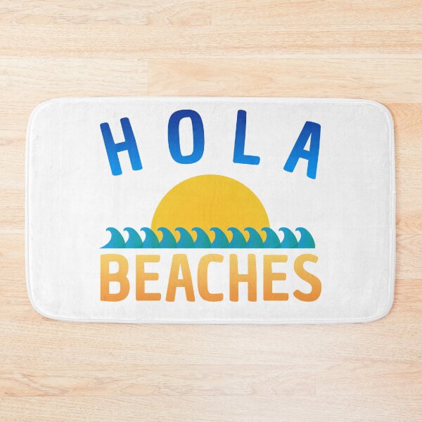 Item preview, Hola Beaches Summer Beach Funny Slogan Vacation Quote designed and sold by sillyquestions.
