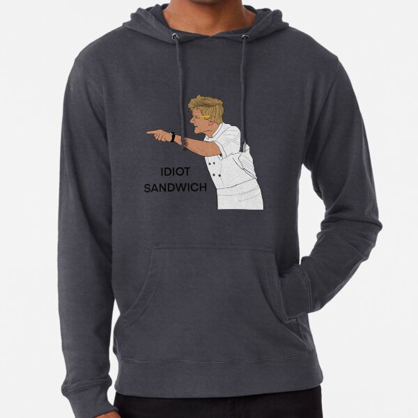 Item preview, gordon ramsay idiot sandwich  | Chef shirt | Chef T-Shirt designed and sold by chefstores.