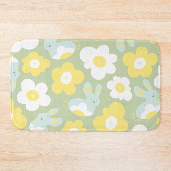 Item preview, Whimsical Boy Baby Bunny And Daisies designed and sold by fatfatin.