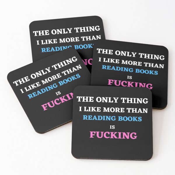 Item preview, The only thing I like more than reading is fucking designed and sold by Hoetoons.