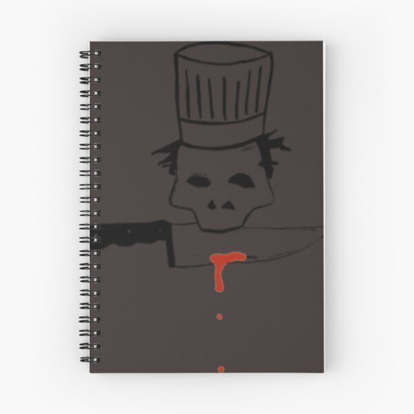 Item preview, Chef skull with knife Anthony Bourdain logo  | Chef shirt | Chef T-Shirt designed and sold by chefstores.