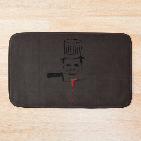 Item preview, Chef skull with knife Anthony Bourdain logo  | Chef shirt | Chef T-Shirt designed and sold by chefstores.