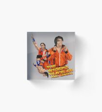 Paul London-The Intrepid Traveler Acrylic Block