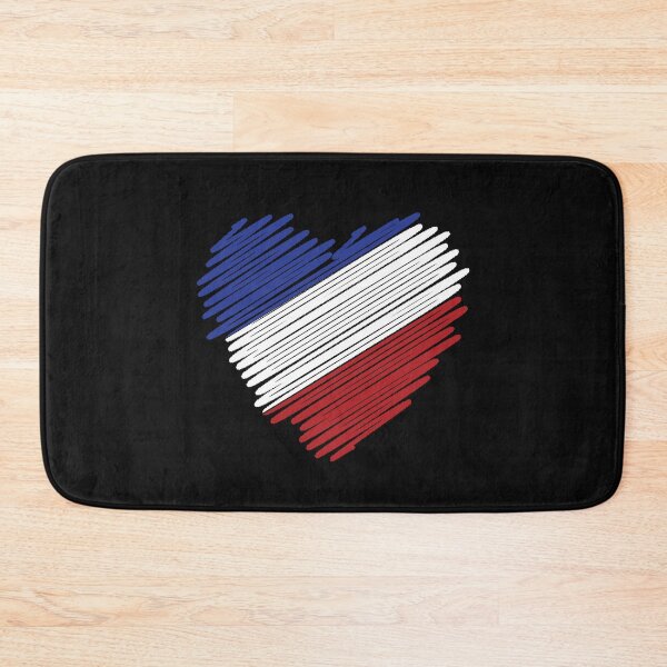 Item preview, Coeur de Drapeau Français Tricolore Pour Le 14 Juillet Jour De Fête Nationale designed and sold by Raym08515.