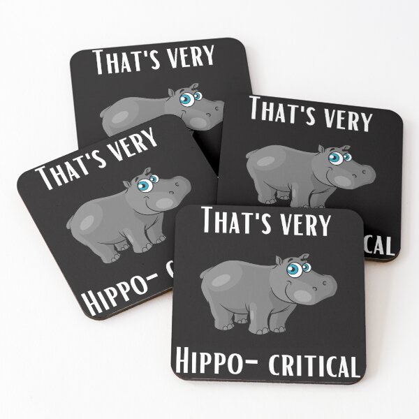 Item preview, Animal Hippo Pun designed and sold by Felicity-K.