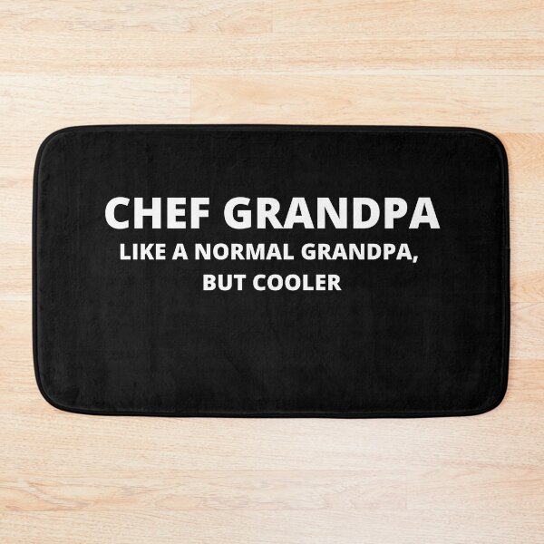 Artikelvorschau, Chef Opa wie ein normaler Opa, aber cooler - Chef Grandpa Cook entworfen und verkauft von BellaVille.