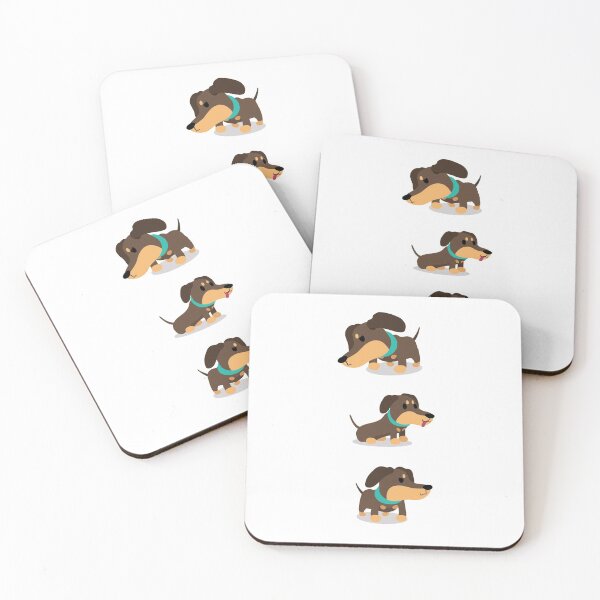 Item preview, Dark Brown Dachshund mood swings designed and sold by Emil1993.