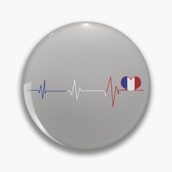 Item preview, Battement De Coeur Drapeau Tricolore Francais Fête Nationale  designed and sold by Raym08515.