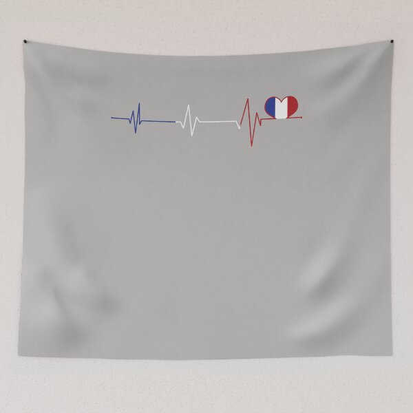 Item preview, Battement De Coeur Drapeau Tricolore Francais Fête Nationale  designed and sold by Raym08515.