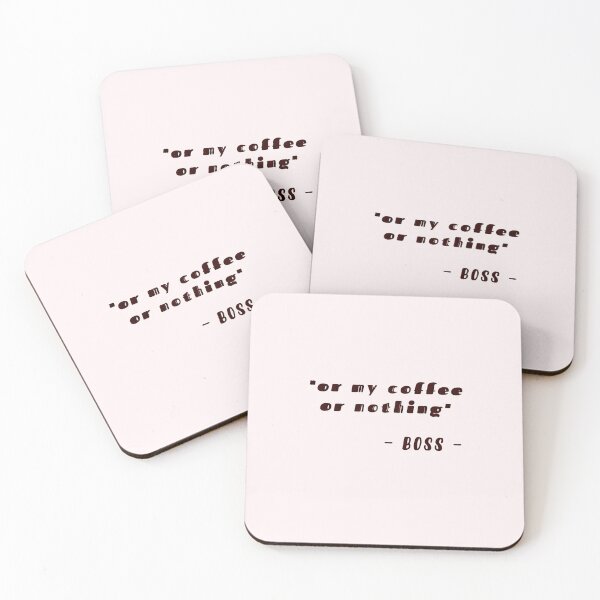 Item preview, *or my coffee or nothing; - BOSS - designed and sold by ITALY-Roselli-.