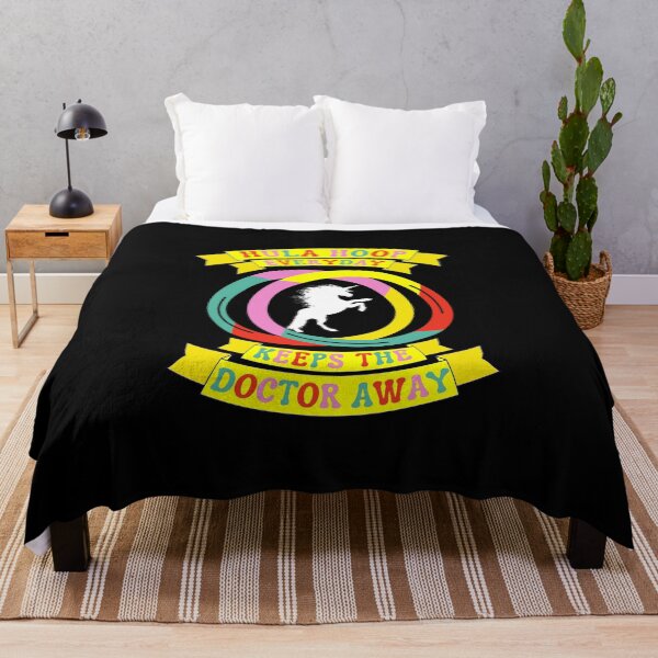Item preview, Hula-Hoop Everyday Keeps The Doctor Away - Unicorn designed and sold by Luna Garcia.