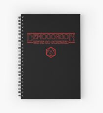 Demogorgon Wir sind so geschraubt Fremde Dinge Spiralblock