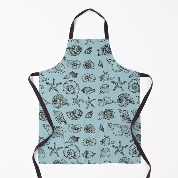 Item preview, Seashellls in Light Blue Background  designed and sold by mareabello.