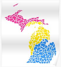 michigan panhearts Poster