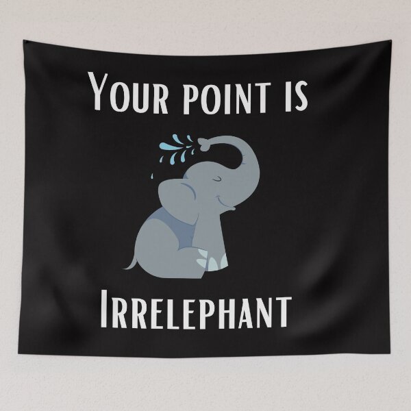 Item preview, Animal Elephant Pun designed and sold by Felicity-K.