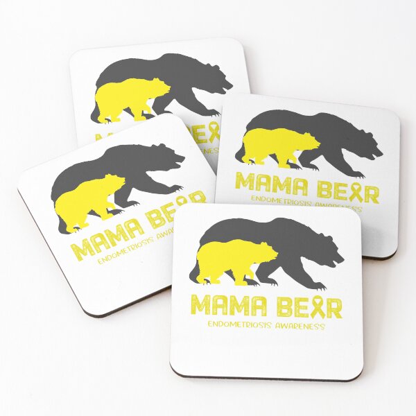 Item preview, Endometriosis Awareness Mama Bear Support Endometriosis designed and sold by Victormoratalla.