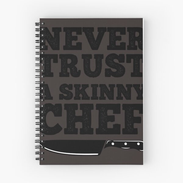 Item preview, Never Trust a Skinny CHEF   | Chef shirt | Chef T-Shirt designed and sold by chefstores.