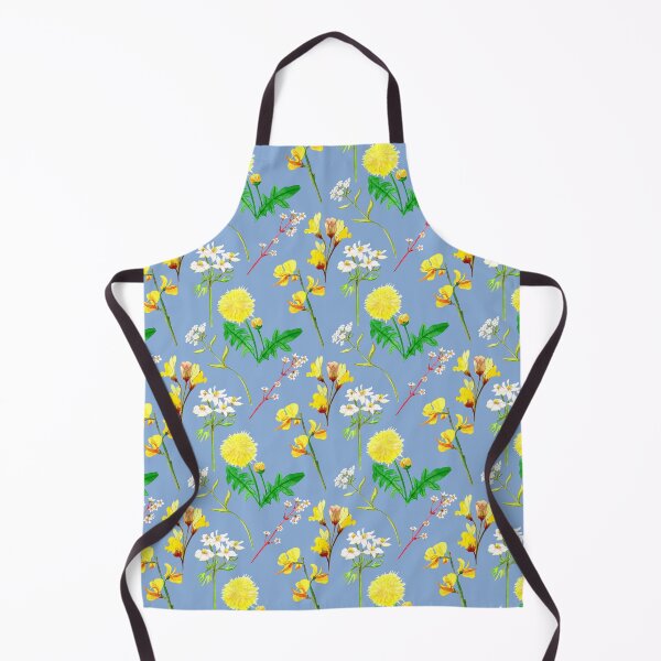 Item preview, Meadow Flower background blue designed and sold by by Mònica Roca.