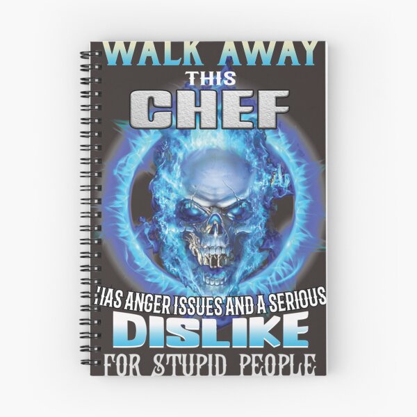 Item preview, Walk Away This Chef Has Anger Issue for Stupid People  | Chef shirt | Chef T-Shirt designed and sold by chefstores.