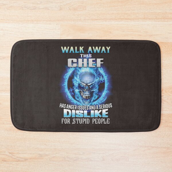 Item preview, Walk Away This Chef Has Anger Issue for Stupid People  | Chef shirt | Chef T-Shirt designed and sold by chefstores.