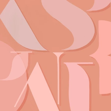 Artwork thumbnail, Abstract letters by Rishika Aggarwal