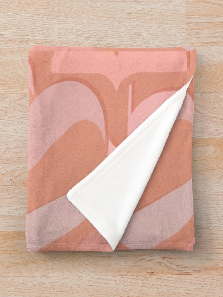 Thumbnail 3 of 6, Throw Blanket, Abstract letters designed and sold by Rishika Aggarwal.