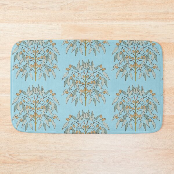 Item preview, Eucalyptus Damask designed and sold by WyldwoodCrafts.