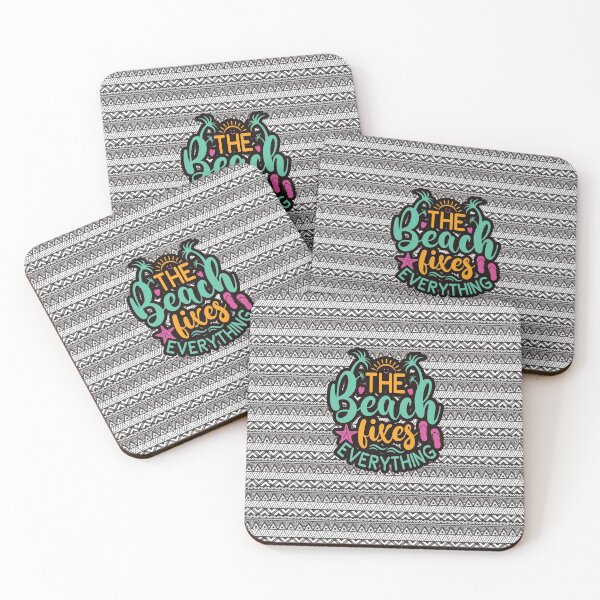 Item preview, The beach fixes everything designed and sold by VichallanStudio.