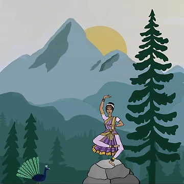 Artwork thumbnail, Dance by Rishika Aggarwal