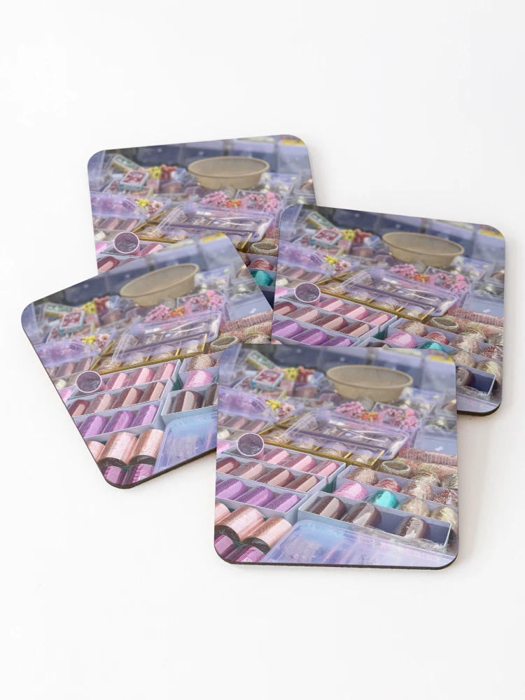 Thumbnail 1 of 5, Coasters (Set of 4), Bangles designed and sold by Rishika Aggarwal.