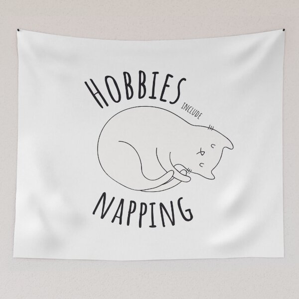 Item preview, Hobbies Include Napping designed and sold by projectfun.