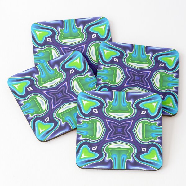 Item preview, Power Curve Purple Green Blue White Pink designed and sold by Sector18.