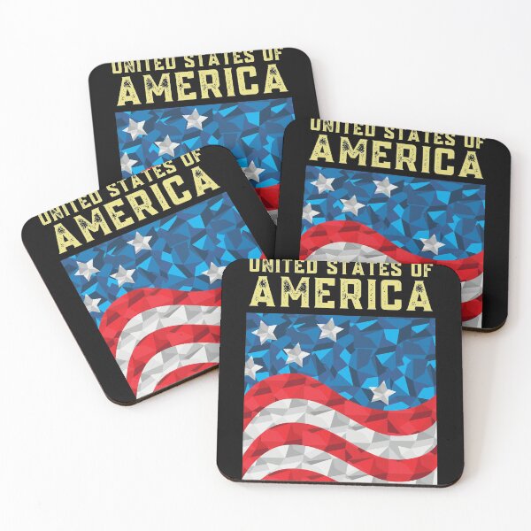 Item preview, United States of America Happy Independence Day 4th of July American Flag designed and sold by MyPrintCharming.
