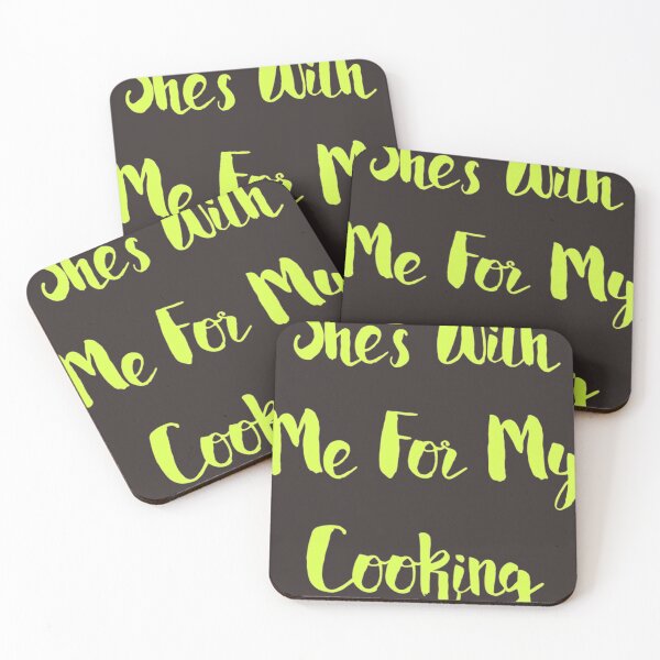 Item preview, Shes with me for my cooking2  | Chef shirt | Chef T-Shirt designed and sold by chefstores.